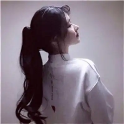 唯美侧面女生头像微博清纯好看的女生微信图片大全