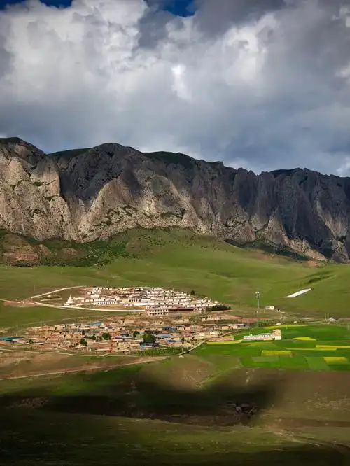 甘南自驾10甘加秘境白石崖