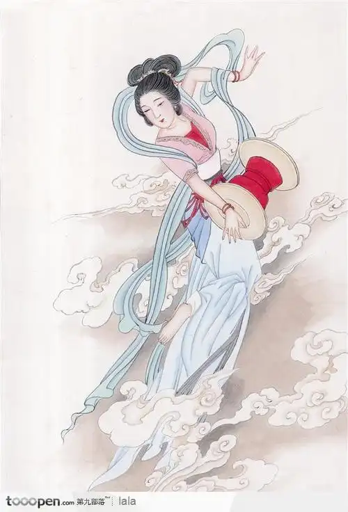 云中的仙女