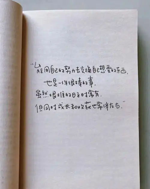 暖心句子集手写摘抄