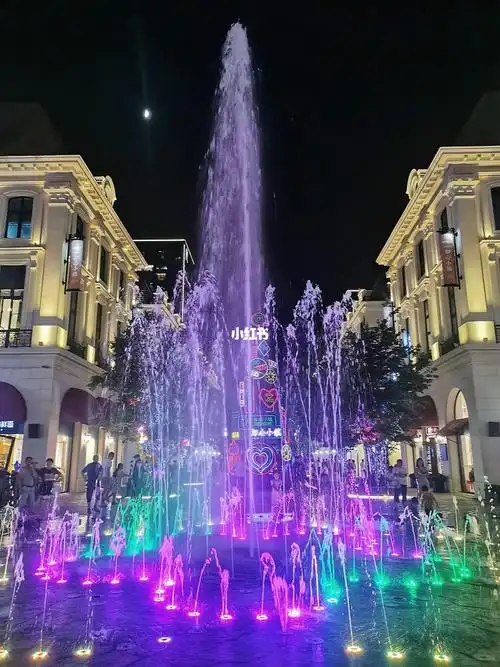 长峙岛如心小镇夜景