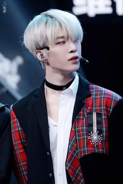 范丞丞dream公演造型饭拍回顾银发chocker锁骨全是看点