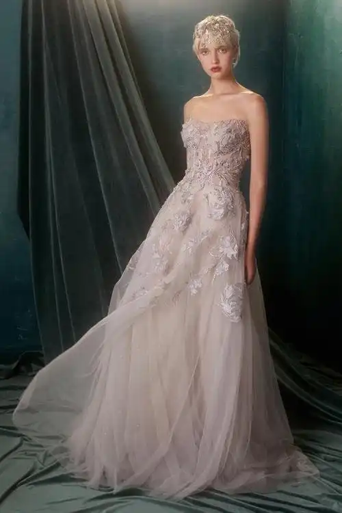 andrealeo高定礼服童话星空仙女风缱绻的美丽