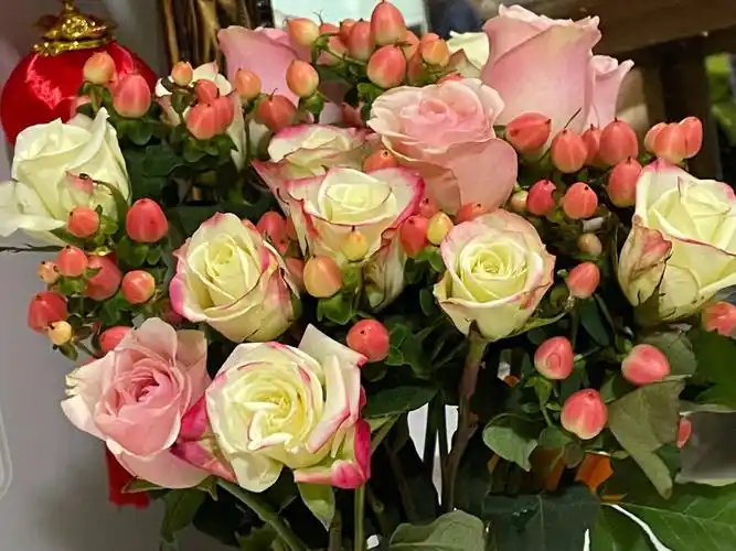 网购鲜花安全下车