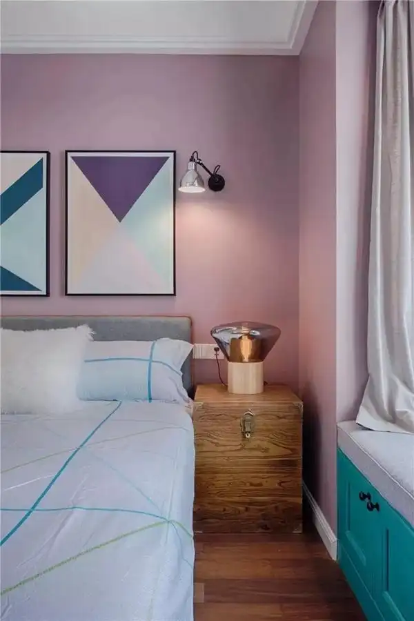 派克墙布香芋紫迷幻而高雅的仙境之感