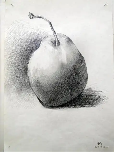 美术作品素描美术绘画素描