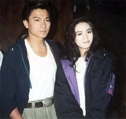 老照片:刘德华和梅艳芳