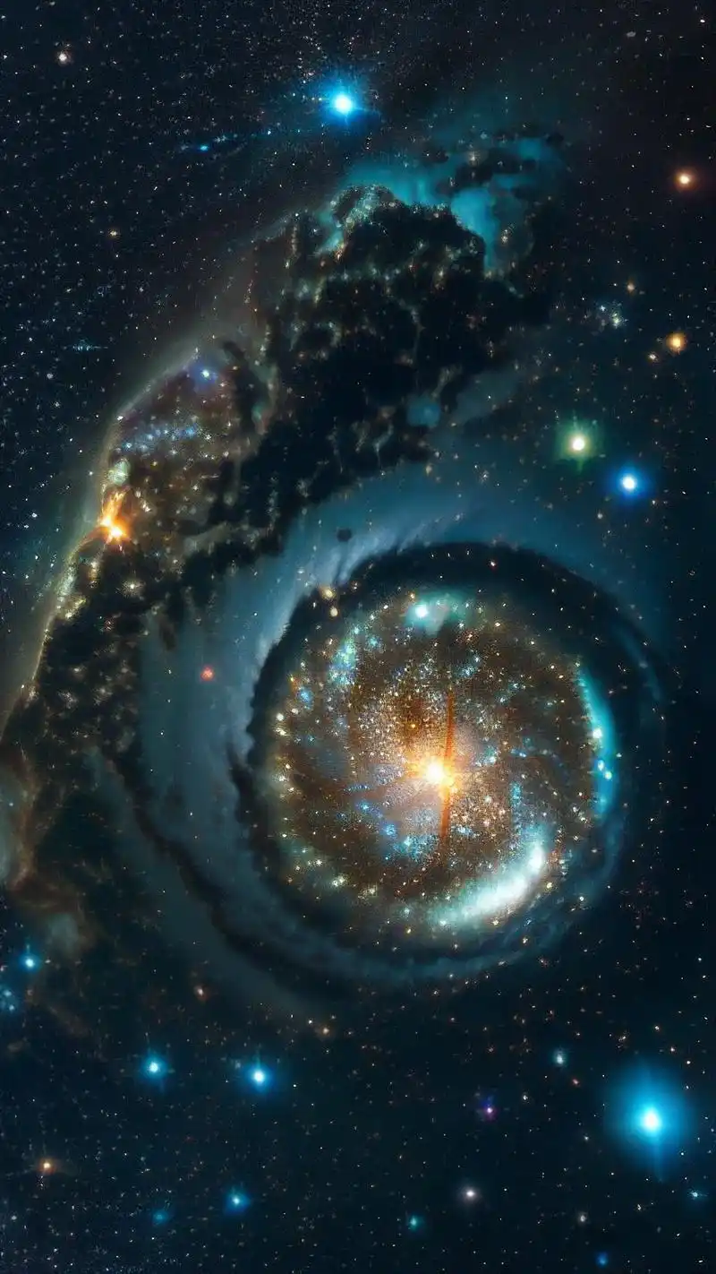 梦幻双鱼座星空壁纸90