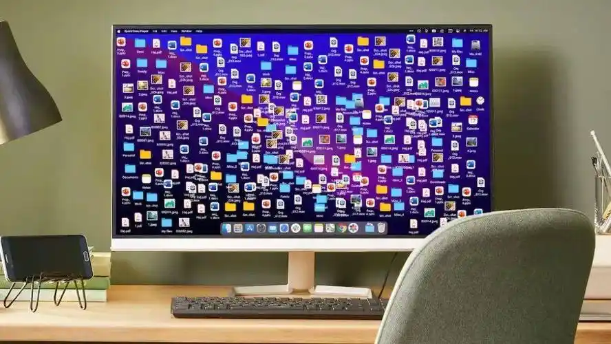 宜家设计了五十张电脑桌面壁纸是会收纳的