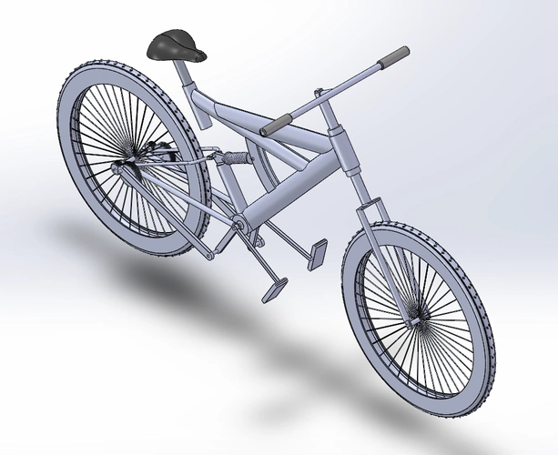 自行车下载(16.43 mb,zip格式) 三维模型