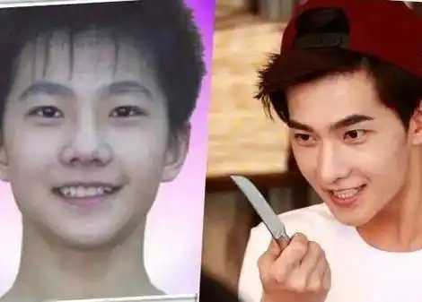 娱圈男星小时候照片曝光 吴磊发型亮了胡歌可爱