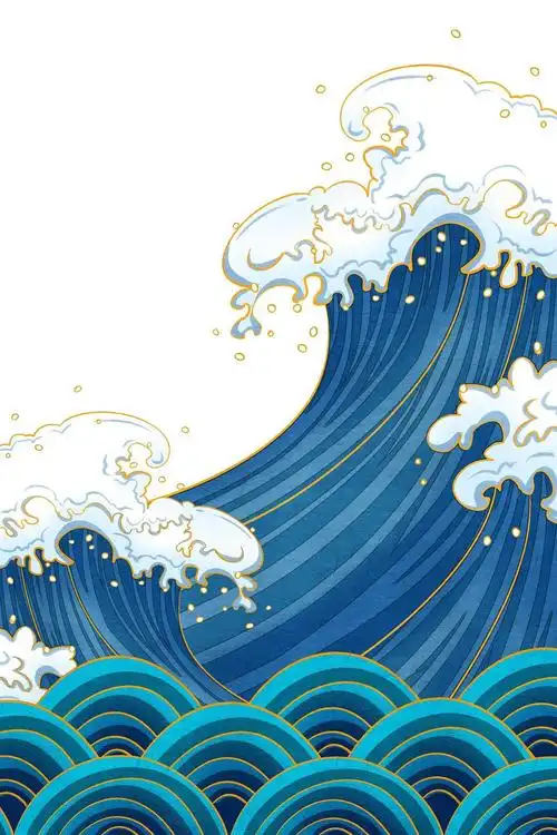 三线定位 动态飞溅:零基础画出霸气海浪的3个科学步骤