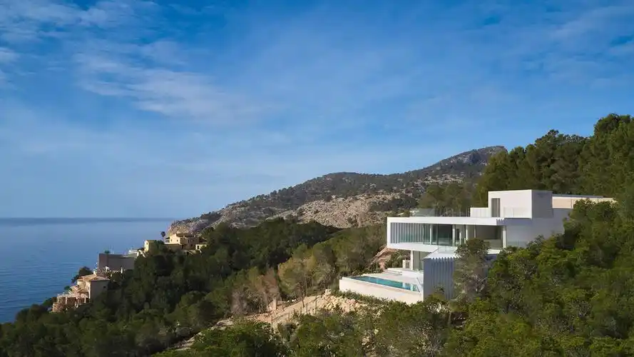 海景别墅,国外海景别墅设计,别墅设计案例,现代风格别墅设计,顶级海景