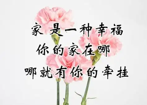 有了家庭的牵挂的句子(你是我永远的牵挂)