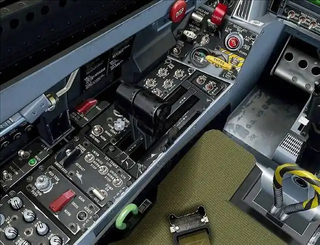 f/a-18e/f"超级大黄蜂"座舱内部细节