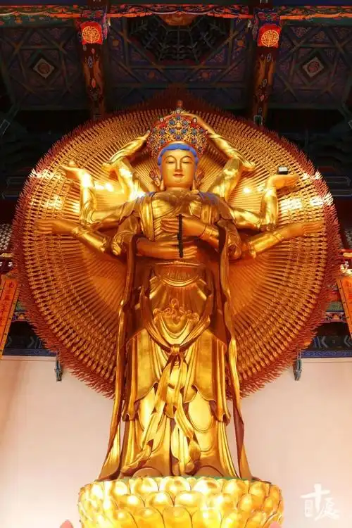 山西五台山文殊菩萨圣像(图片来源:十愿百科)