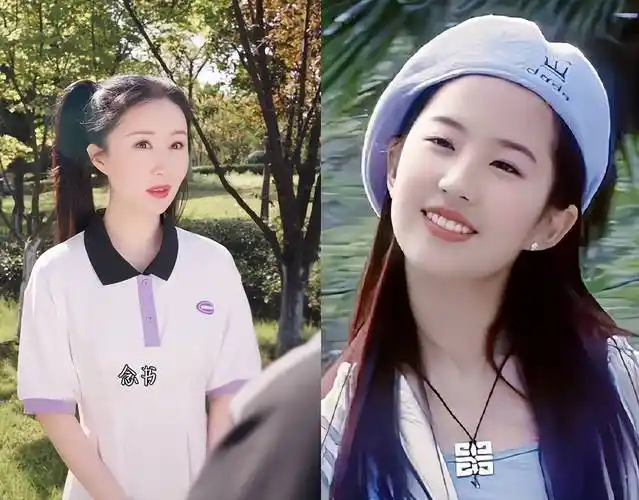 34岁舒畅学生制服似少女,与刘亦菲梦幻联动,一双长腿十分抢镜_视频