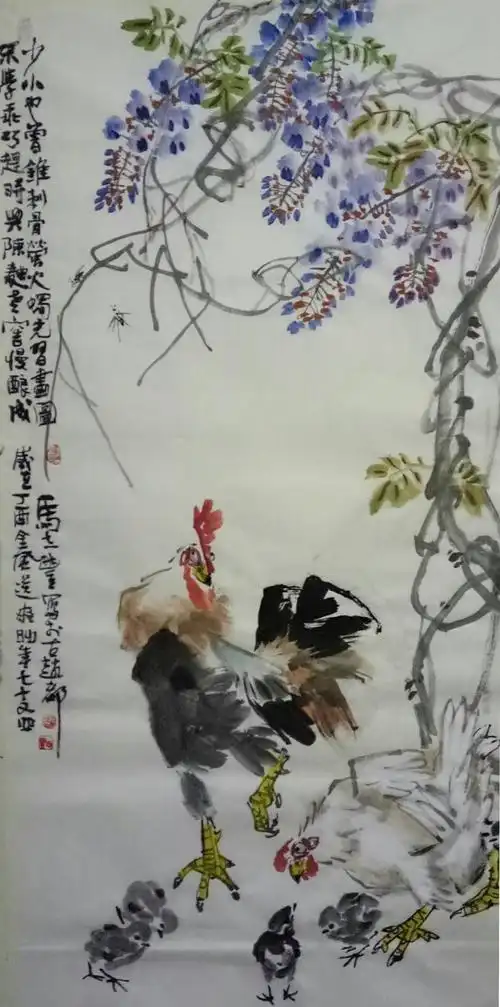 中国画名家——马志丰花鸟画作品欣赏