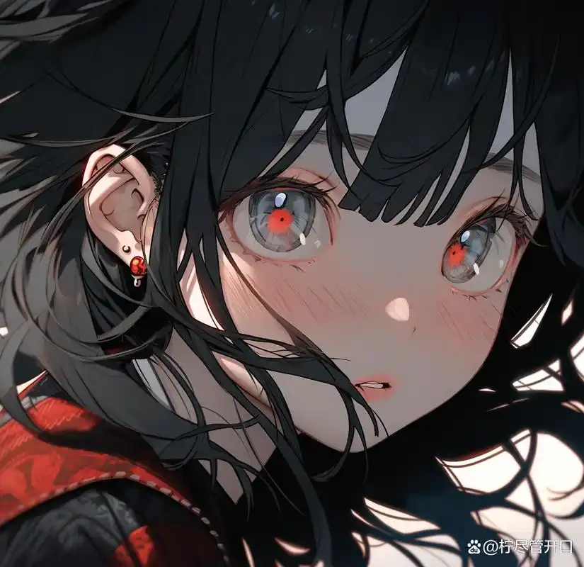 女生头像|红色系头像|二次元女生头像|冷酷女生头像