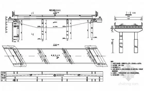 20m预应力空心板简支梁桥型布置节点详图设计