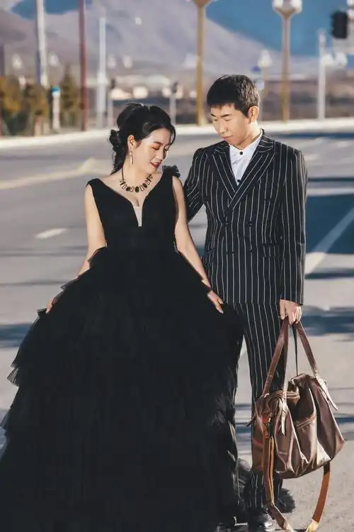 合作婚纱摄影酷酷的外景婚纱照看完我都想结婚了