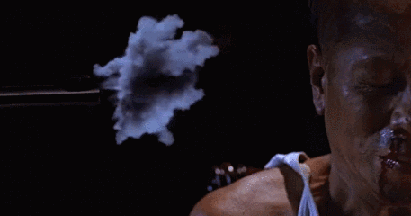 子弹时间那些电影中的超酷慢镜头动图让子弹飞一会儿