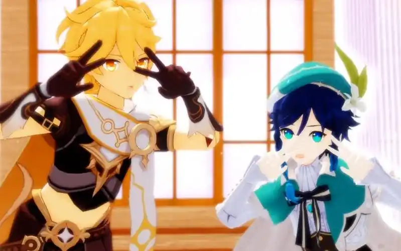 原神mmd自己爱性カワイズム空温迪