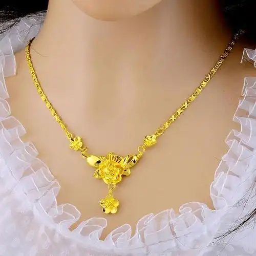 黄金项链搭配什么吊坠好看