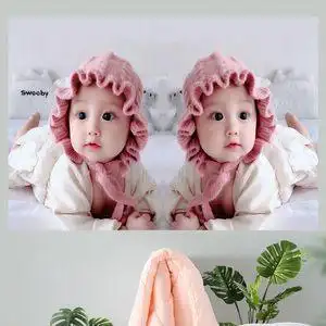 胎教装饰画2龙凤胎宝宝贴画备孕图片墙贴贴纸双胞胎海报早教挂画画像