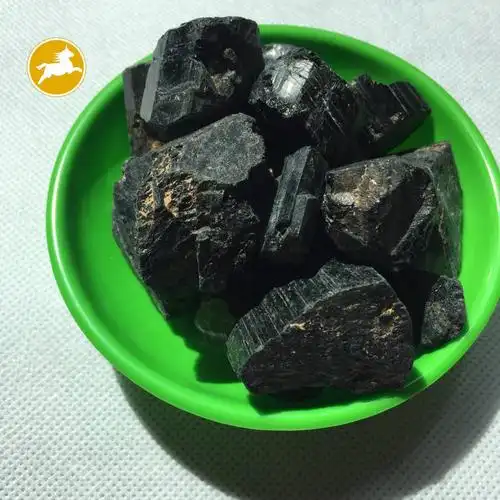 黑色电气石水处理用单晶体电气石过滤材料用电气石电气石厂家