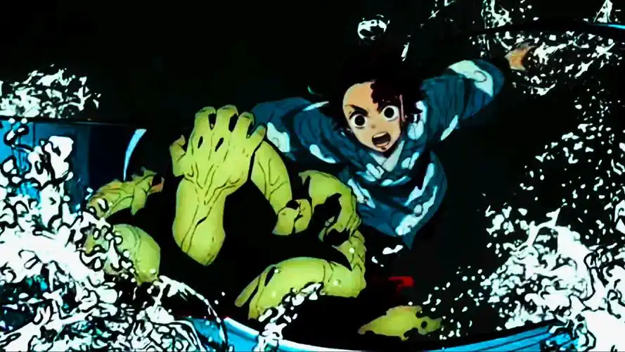 鬼灭之刃水火双呼吸合集4k