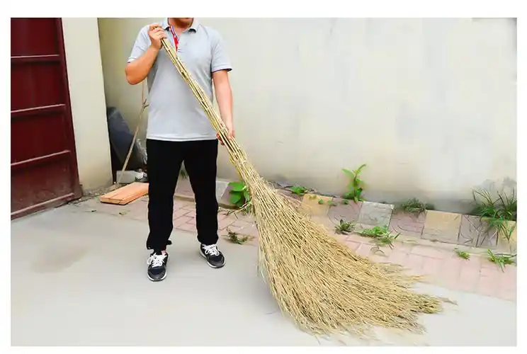 环卫大扫把5斤两把装户外加大加宽扫院子扫帚竹笤帚竹扫把