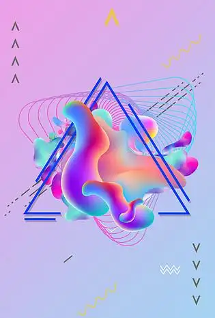 3d立体海报背景素材_高清3d立体海报背景图片免费下载-90设计网