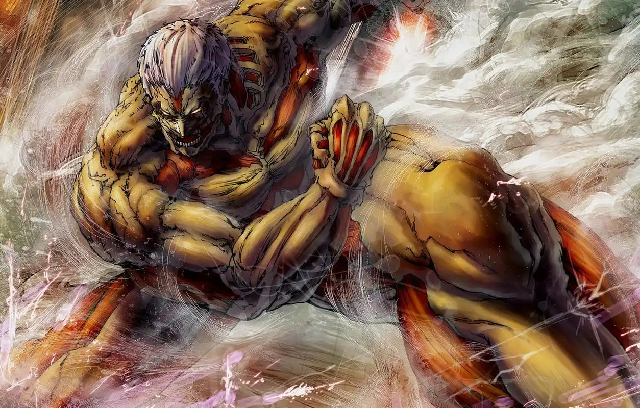 超大型巨人的力量"飘忽不定"?1脚攻破城墙,却被艾伦单人击败