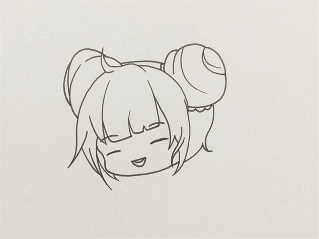 王者荣耀简笔画q版小乔手绘