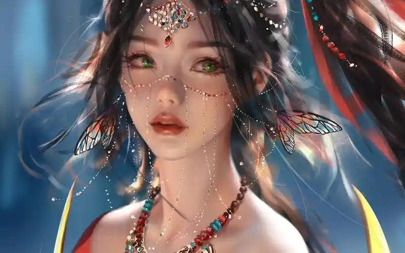 鬼刀#画师修炼分享评论10fctcy_2022-05-17关注【wlop】鬼刀-海琴烟