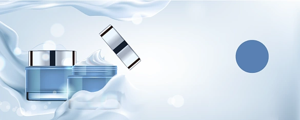 简约护肤品背景图片