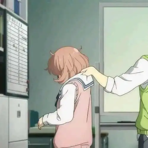 二次元情侣头像 路上妖 采集 #治愈系