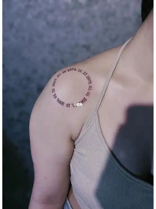 广州纹身  女生纹身  家人生日和蝴蝶