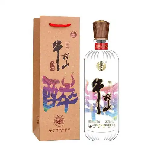 牛栏山二锅头醉系列清香型白酒52度1000ml6瓶整箱装