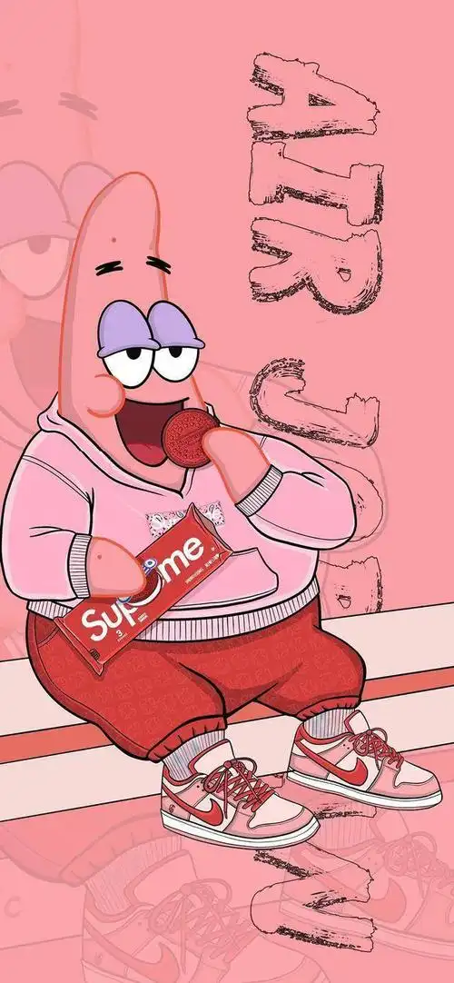 无水印壁纸卡通与潮牌联名第168期