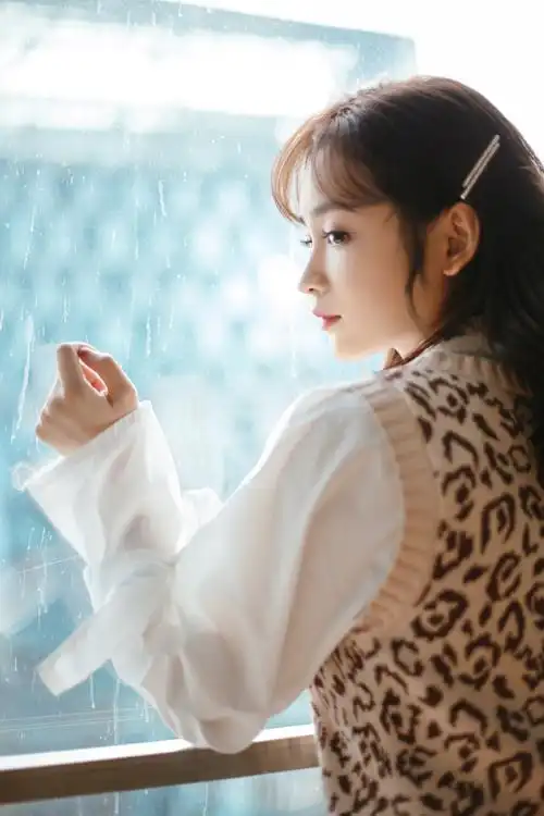 王一菲温婉迷人写真图片