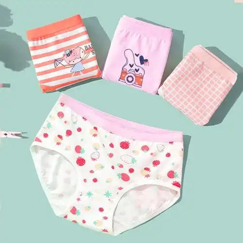 女童内裤2儿童三角3小女孩短裤10中大童小童宝宝小学生不夹pp莎丞