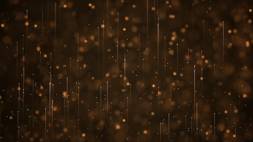 gif动图 动态背景 棕色粒子光线上升动画gif.