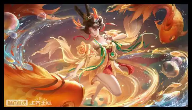 插画##上古王冠##原画##立绘