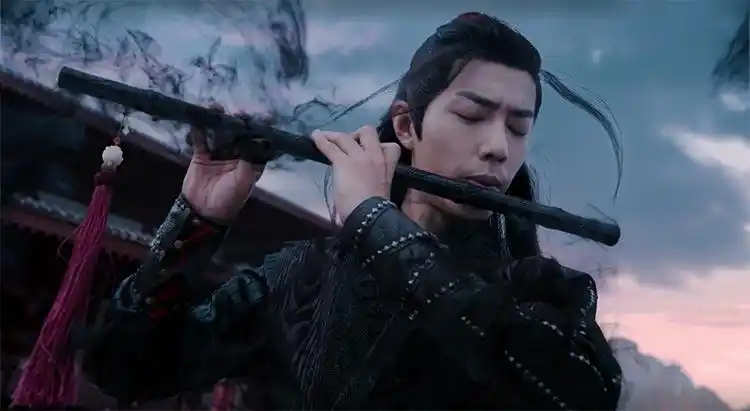 陈情令魏无羡吹笛子