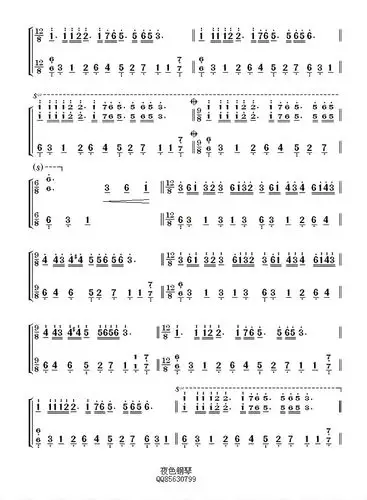 《梦中的婚礼》歌曲简谱简介《梦中的婚礼》法文原名为"mariage d
