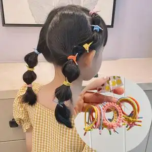 婴幼儿打结皮筋女扎头小号女宝宝不伤发头绳扎辫子小发圈儿童发饰