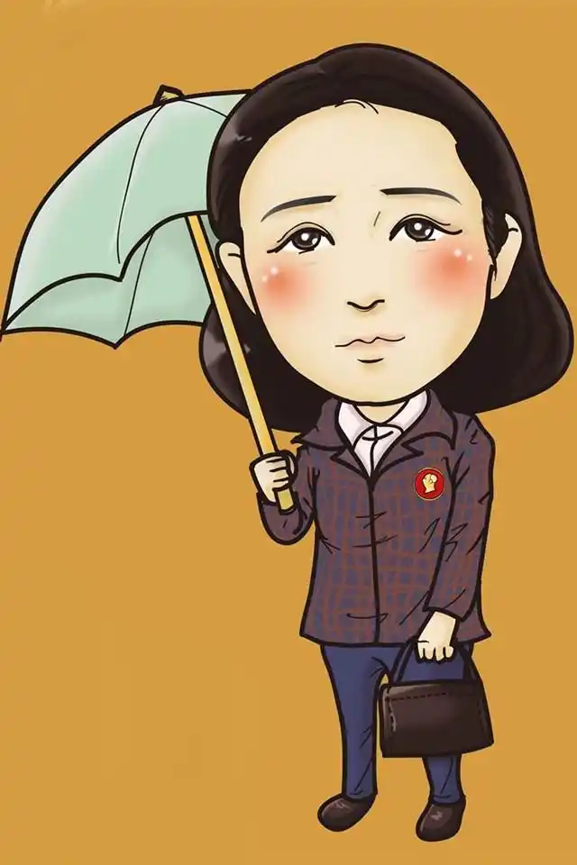 电影《归来》人物卡通风格高清手机壁纸