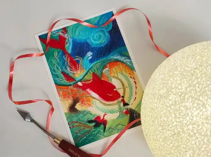 油画棒丨大鱼海棠一见误终身